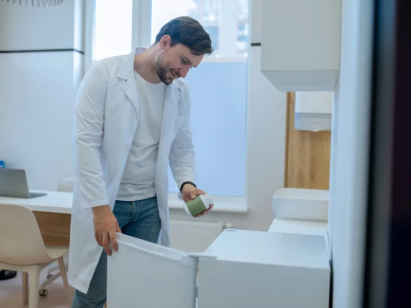commercial refrigerators in medication storage